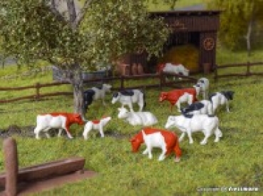 H0 Figur BS Kühe Set, St.12x, etc...................................................................