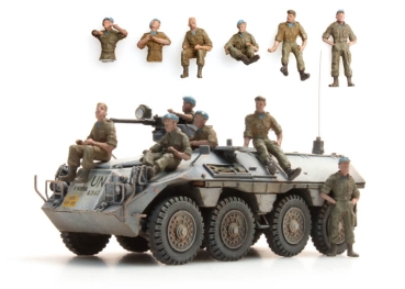 H0 mili Unifil Blauhelme DAF YP 408 , etc.............................................................................