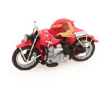 H0 USA Motorrad Liberator mit Beiwagen, etc........................................................................