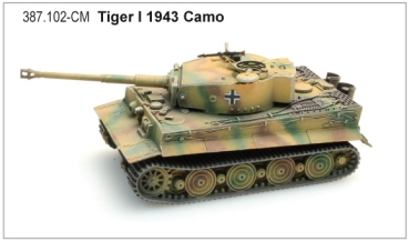 H0 mili D DR WM Panzer Tiger I 1943 Camo, etc.......................