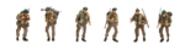 H0 mili Figur GB Commando 6x, etc........................