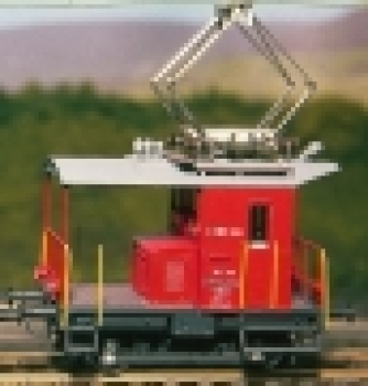 H0 Bahnfahrzeug Ch SBB Tel I, langes Dach, rot