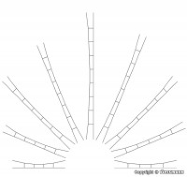 H0 Oberleitung Universal Fahrdraht 190- 210mm, St. 5x, etc.....................................................................................