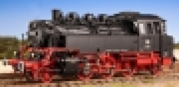 H0 D DB MS WM Dampflokomotive BR 64,  genietere Wasserkästen, Einfachbremse, kurzer Führerhaus- Dachaufsatz, RP25 Fine,