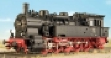H0 D DRG BS MS WM NS Dampflokomotive BR 94.5- 17, vierdomig, Dachaufsatz,  RP 25 Räder