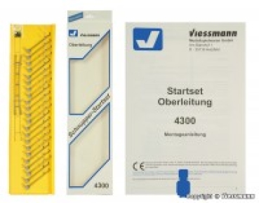 N Oberleitung Startset Oberleitung, Masten St.22x, Fahrdrähte, etc...............................................................