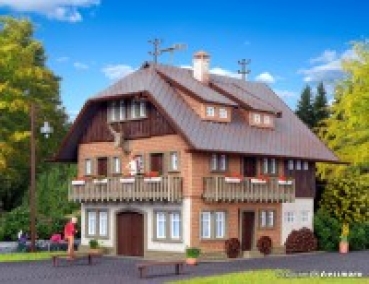 H0 Gebäude BS Forsthaus, L= 13,5x 11,3x 12cm, etc............................................................................................