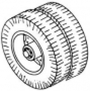 H0 Zurüstteil BS WM LKW Radsatz Doppelreifen 12,8mm Faun