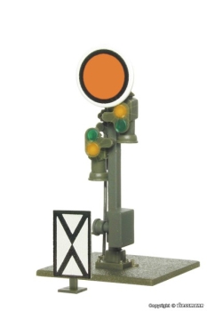 N Signale Form-Vorsignal, Scheibe beweglich, LED,  Vr0, Vr1, H= 3,2cm, etc............................................................