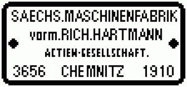 G D DR Zubehör Schild MS Paar Hartmann mittel