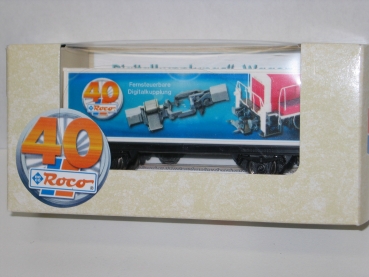 H0 Roco A PRI Containerwagen 2A, Ep.III, " Innovationszug Fernst.Kupplung ", etc................................................ - Kopie