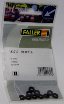 H0 car Faller Beutel1x Reifen Inhalt 10x