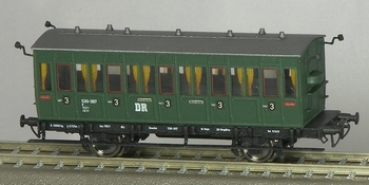 H0 BS D DR Personenwagen 2A Ep.III grün