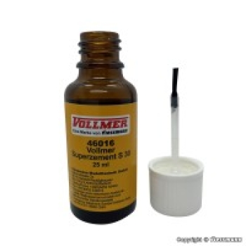 Zubehör Kleber Superzement, S 30, 25ml, etc.....................................................................................