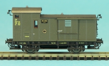 H0 D DRG Packwagen, ohne Abort,  2A,  Ep.II,  Grün