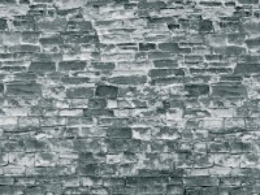 H0 Geländegestaltung Mauerplatte Naturstein grau, St.10x, L= 25x 12,rcm, etc....................................................................