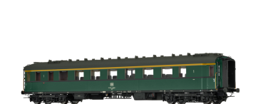 H0 D DB Schnellzugwagen AÜE  305, 51 80 18 43 060- 4, Kl.1, 4A, Ep.IV, L=270mm, Inneneinrichtung, grün