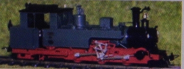 H0e D DRG Länd Dampflokomotive III k sä schwarz rot