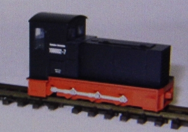 H0e D DR Diesellokomotive Heeresfeldbahn 3A schwarz grau rot