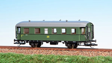 TT D DR Einheits- Durchgangswagen Kl.2, 2A, Ep.III,  grün