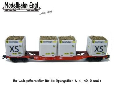 H0 Zubehör Schredderholzeinsätze für Innofreight Container 33x 2