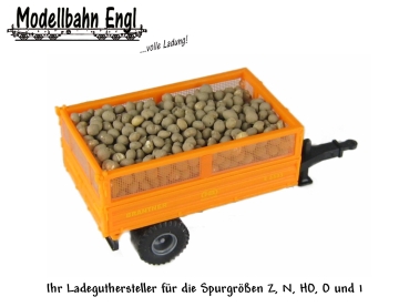 H0 Zubehör Kartoffelladung 9 Wiking      36x 21mm