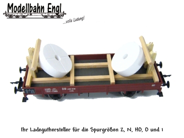 0 Zubehör Mühlensteine 2x Transportgestell             170x 55mm