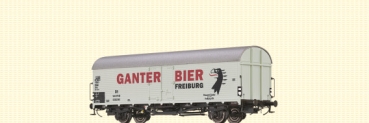 H0 D DB Kühlwagen 2A Ep.III Ganter Bier Freiburg