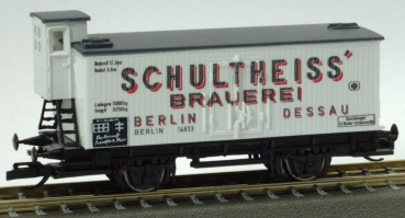 TT D PRI Bierwagen mit Bremserhaus, 2A, Ep.I, " Schultheiss Brauerei ", etc..........................................................................................