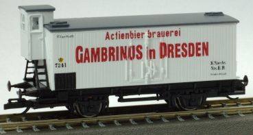 TT D PRI Bierwagen mit Bremserhaus, 2A Ep.I,  " Gambrinus Dresden ", etc..................................................