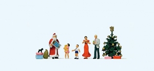 H0 Figur Frohe Weihnachten