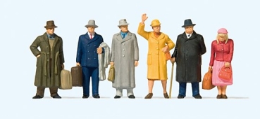 0 Figur Stehende Reisende etc.....