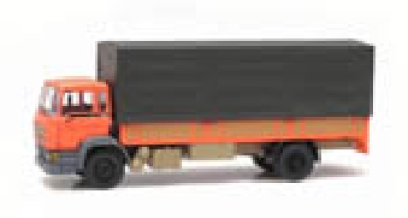 H0 LKW DAF Kipp Fahrerhaus Pritsche Kab 1987 orange, etc................................................................