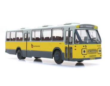 H0 Bus Reginalbus Westnederlande 6241, DAF Vorderseite 2, Ausstieg Mitte, etc.......................................................................