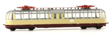 TT D DRG  Elektrotriebwagen BR 491 001- 4, 4A,  Ep.II,  NEM 651, beige/ rot, "Gläserner Zug  ", etc.............................................................................................................