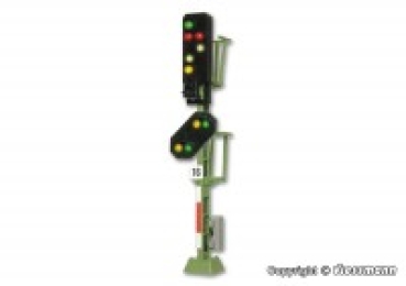 TT Signale Licht Ausfahrtsignal mit Vorsignal, LED 10x, Hp0, Hp0/Sh1, Hp1, Hp2, Vr0, Vr2, etc.............................................................................