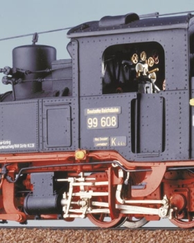 0m D DR Dampflokomotive Halb Reko sächsische IVK