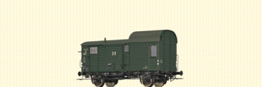 H D DR Güterzuggepäckwagen 2A  Ep.III