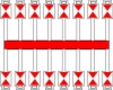 I DB LC Zugschlusssignal  Griff 20x