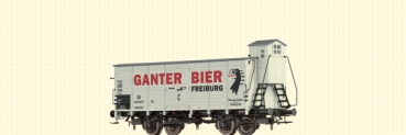 H0 D DB Bierwagen 2A Ep.III Ganter Bier Freiburg
