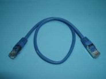 elektro Zubehör Verbindungskabel für s88 Verbindung nach s88- N mit 2 RJ- 45 Steckern, L=0,5m, blau, etc..................................................