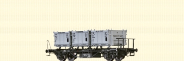 H0 D DB Behältertragwagen 2A Ep.IV Von Haus zu Haus,etc..............................................................................................