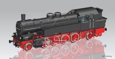 H0 PL PKP Dampflokomotive BR Tkt1-63 Ep.III Sound