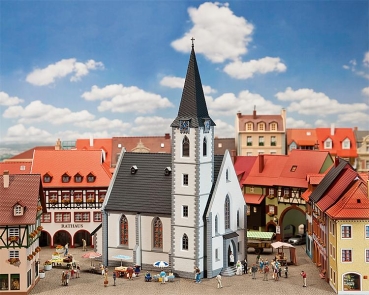 H0 Gebäude BS Kleinstadtkirche, Ep.I, 240x 129x 340mm, etc.....................................................................................