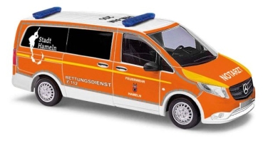 H0 D PKW Mercedes Benz V- Klasse, Feuerwehr, Notartz- Hameln,  etc..........................................................