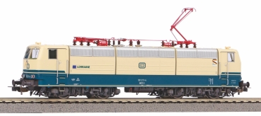H0 D DB Elektrolokomotive BR 181, 4A, Ep.IV, " Lorraine ", beige- blau, dig., Sound, etc..........................................................
