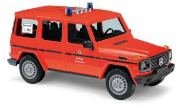 H0 D PKW Mercedes Benz G- Klasse 90, Feuerwehr Berlin, etc....................................................................