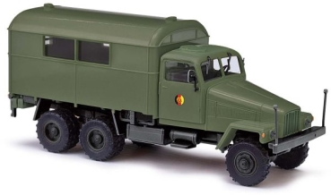 H0 mili DDR LKW IFA G5 60, NVA, Kofferwagen, Ep.III, grün, etc................................................................