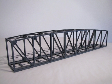 0 KO 75 Kastenbrücke grau 74,5 11,4x 17cm, 1gleisig, etc.....................................................