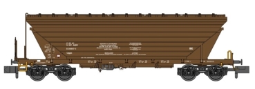 TT BG BDZ Güterwagen Getreidesilowagen mit Bühne, dunkelbraun, 4A, Ep. V- VI, etc.............